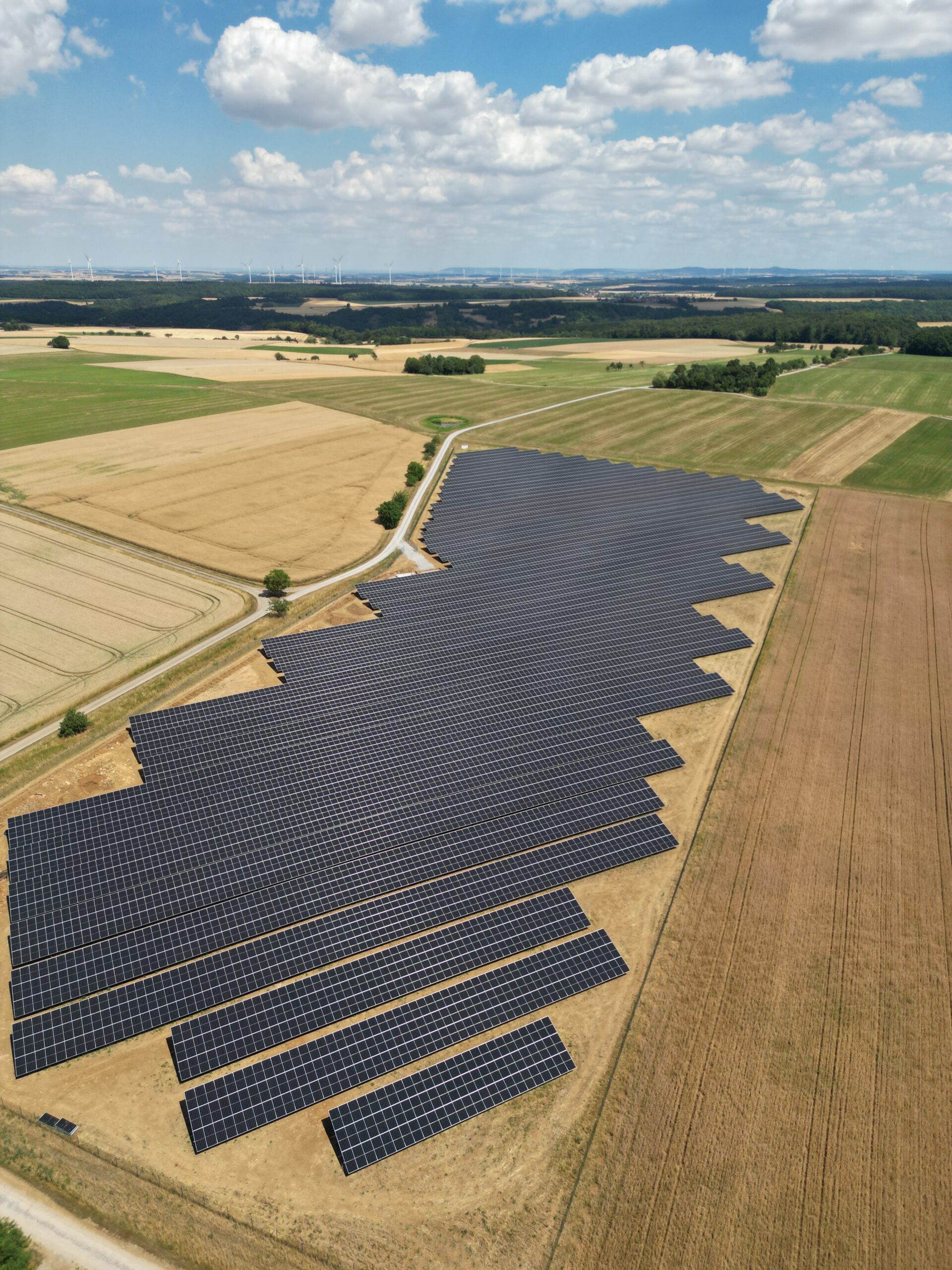 Solarpark / Fertigstellung / Module